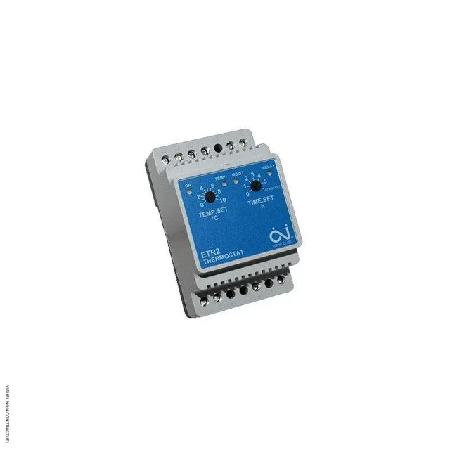 Thermostat ETR2 Heatcom - Contrôle fonte neige et glace toitures gouttières