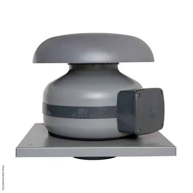 Tourelle extraction toiture CAMD ROOF TCIM250 Vortice compacte légère cheminée 7 diamètres