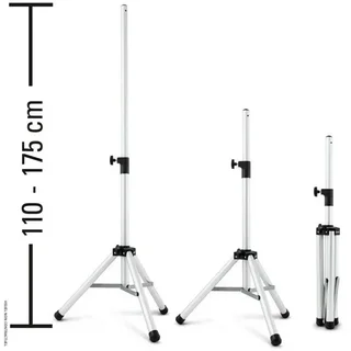 Treppiede telescopico riscaldatore a infrarossi Trotec 110-175 cm