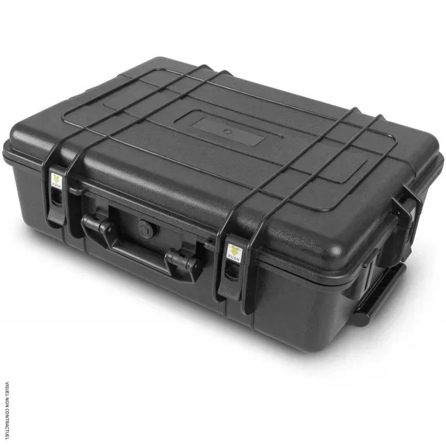 Trolley de transport professionnel VSP Trotec avec mousse pré-découpée et roulettes renforcées