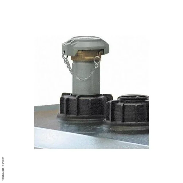 Tube aspiration alu 2" raccord pompier UNI 1000L CEMO