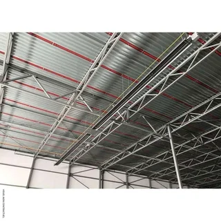 Propane Gas Radiant Heater Tube 27 kW RBT 27 S - SPLUS - Suspended Industrial Infrared Heating