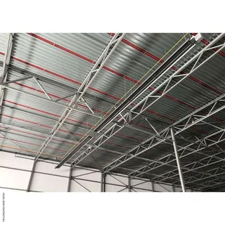 Chauffage tube radiant gaz propane RBT 10 S SPLUS industriel suspendu