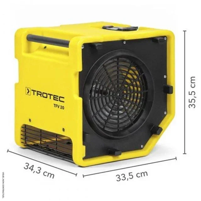 Turbo-Ventilateur Professionnel TFV 20 Trotec - 2 Vitesses