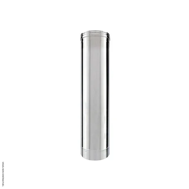 Tuyau rigide inox 1m Ø 250 mm Thermobile - Évacuation fumées chauffage