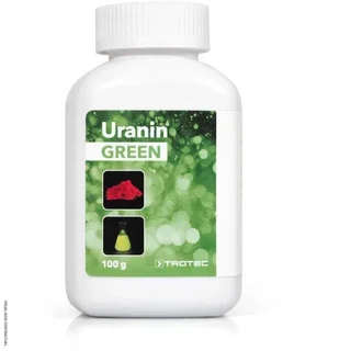 Traceur fluorescent URANIN Green 100g Trotec - Détection fuite UV