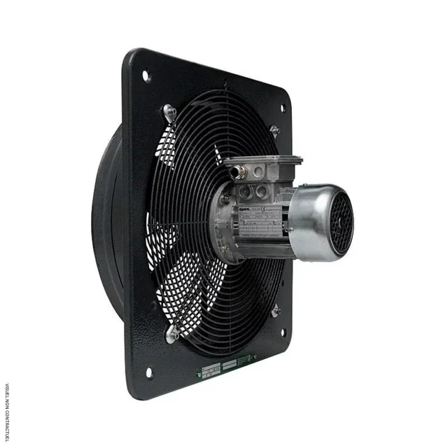 Ventilador ATEX de pared Ø450mm VORTICEL E - 4690m³/h
