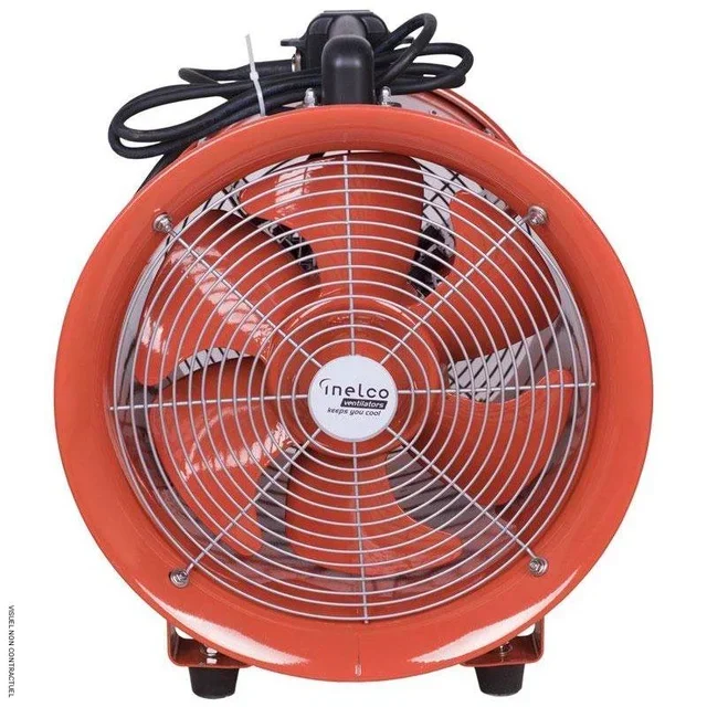 Ventilatore assiale portatile IP54 VENTI-PRO 12 INELCO - Estrazione aria professionale
