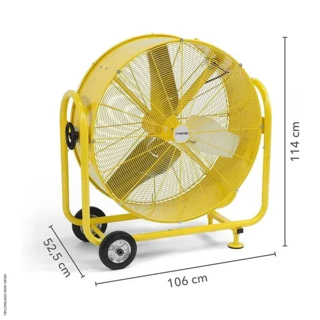 Ventilateur brasseur d'air mobile TTW 25000 S TROTEC 27600 m³/h