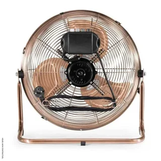 Ventilateur brasseur d'air Trotec TVM 13 35 cm 3 vitesses métal cuivré