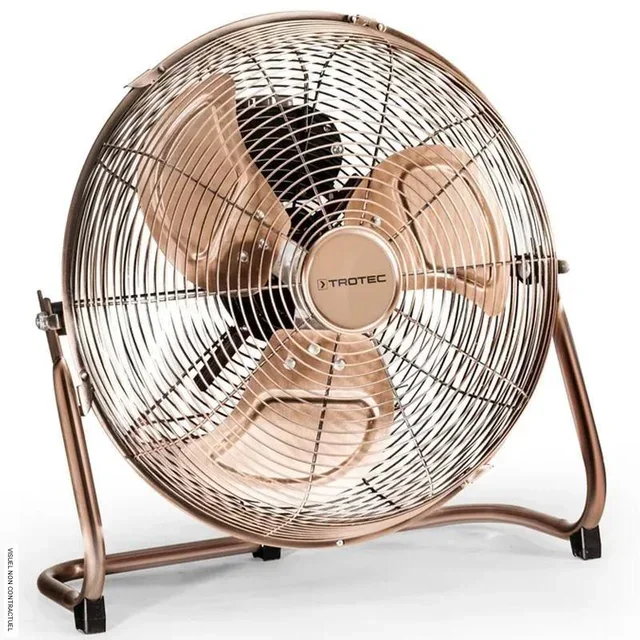 Ventilateur brasseur d'air Trotec TVM 13 35 cm 3 vitesses métal cuivré