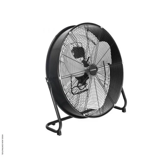 Ventilateur brasseur d'air TROTEC TVM 24 D 60 cm métal noir 3 vitesses
