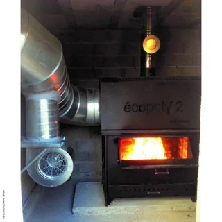 Ventilatore centrifugo ECOPOLY 50 kW ECP50 ECP100 Recupero energetico Riscaldamento aria efficiente