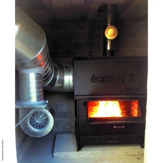 Ventilatore centrifugo ECOPOLY 50 kW ECP50 ECP100 Recupero energetico Riscaldamento aria efficiente