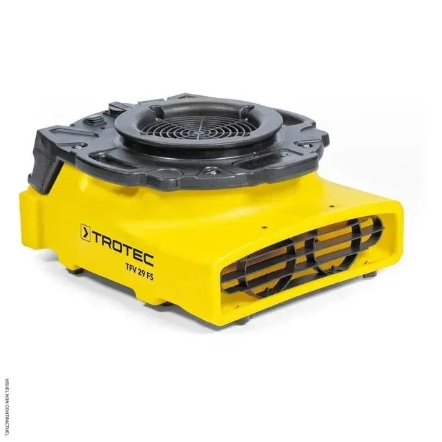 Ventilateur centrifuge Trotec TFV 29 FS compact 4 positions chantier séchage