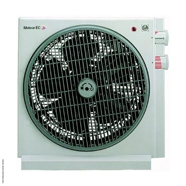 Ventilateur chauffage box-fan Meteor EC Unelvent silencieux thermostat