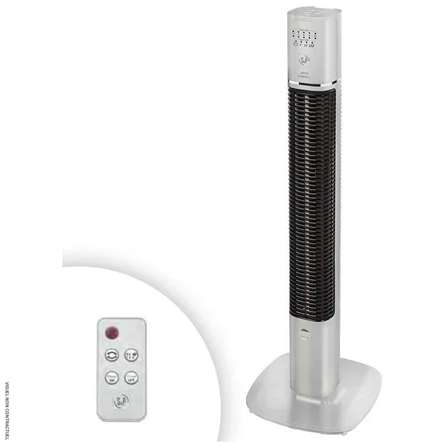 Ventilateur colonne Artic Tower E UNELVENT avec télécommande et oscillation 80°