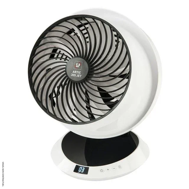 Ventilateur de table ARTIC 305 JET 12 vitesses télécommande UNELVENT 30W
