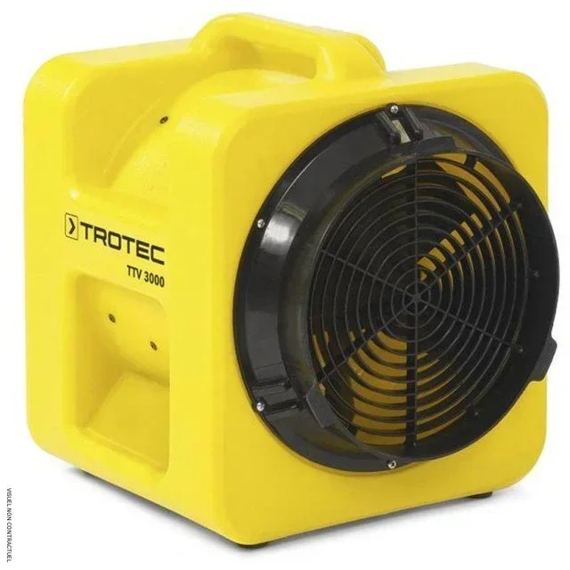 Ventilateur extracteur TTV 3000 Trotec monophasé 38m portable professionnel