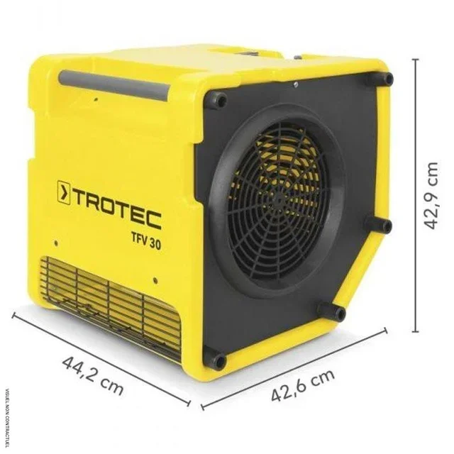 Ventilateur industriel portable TFV 30 TROTEC - Turbo-ventilateur radial chantier