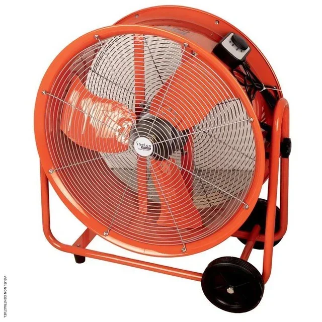 Ventilateur industriel sur roues VENTI-PRO 24 2SP INELCO IP54 24 pouces