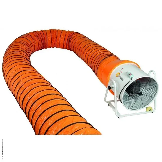 Ventilateur mobile V650 SOVELOR 600mm extraction soufflage industriel
