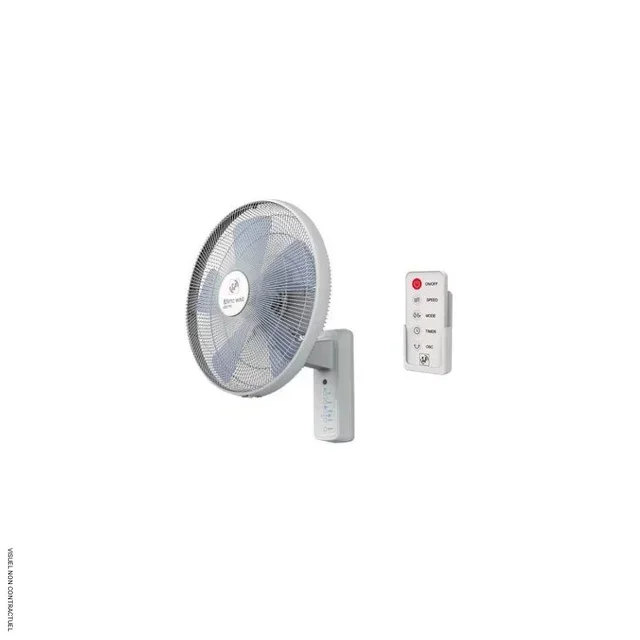 Ventilateur mural oscillant ARTIC WIND 400 PRC S&P 3 vitesses silencieux