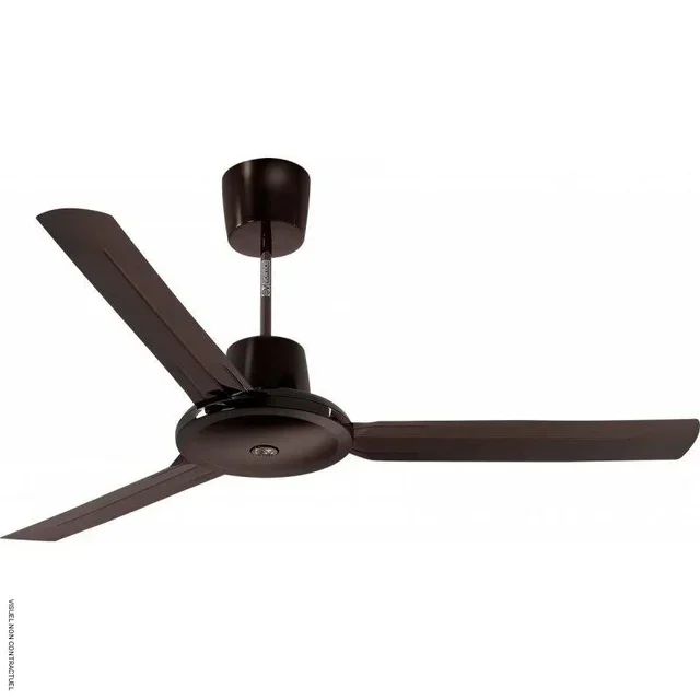 Ventilateur plafond Nordik Evolution VPNENM140 noir métallisé VORTICE réversible silencieux télécommande