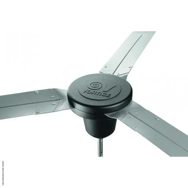 Ventilateur plafonnier inox réversible Nordik HD Ø160cm Vortice