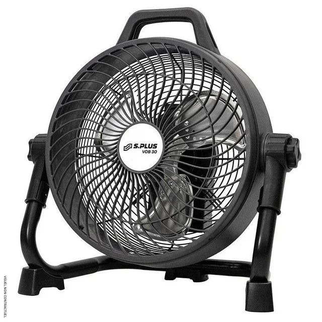 Ventilateur portable VOB 30 SPLUS - 24h batterie & potentiomètre vitesse