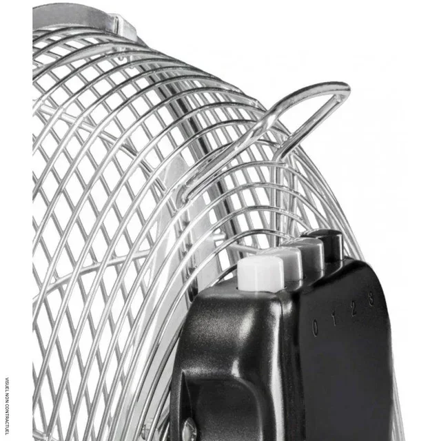 Ventilateur rétro métal TVM 14 Trotec 35 cm 3 vitesses chrome cuivre