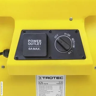 Ventilateur turbo séchage sols TFV 30 S Trotec - 3 vitesses, superposable