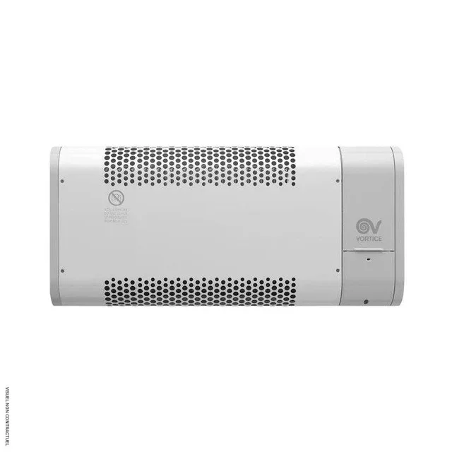 Ventilo-convecteur Vortice Microrapid 1000W IPX4 programmable mural silencieux