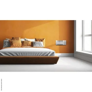 Ventilo-convecteur Vortice Microrapid 1000W IPX4 programmable mural silencieux