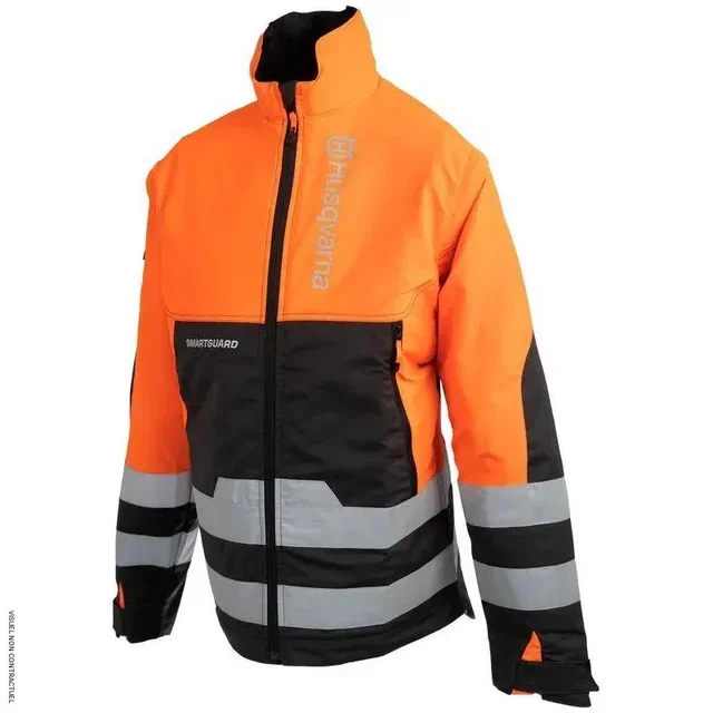 Veste de protection PE10J Taille S Husqvarna SmartGuard - Équipement de sécurité professionnel