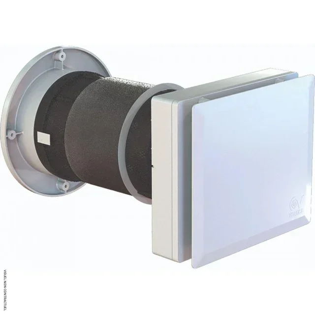 VMC double flux murale Vortice HRW MONO EVO 40 XWTH40 - hygrostat intégré