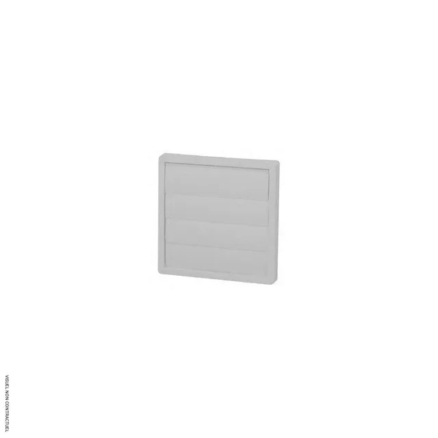 Volet anti-retour PER 355 W S&P plastique UV pour ventilateur extracteur